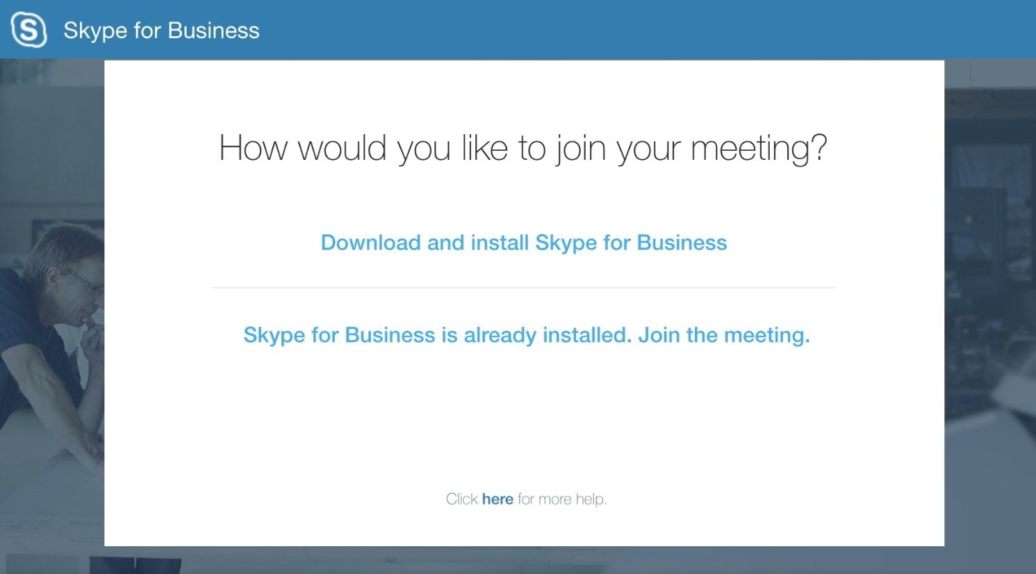 skype for business for mac unable to share desktop